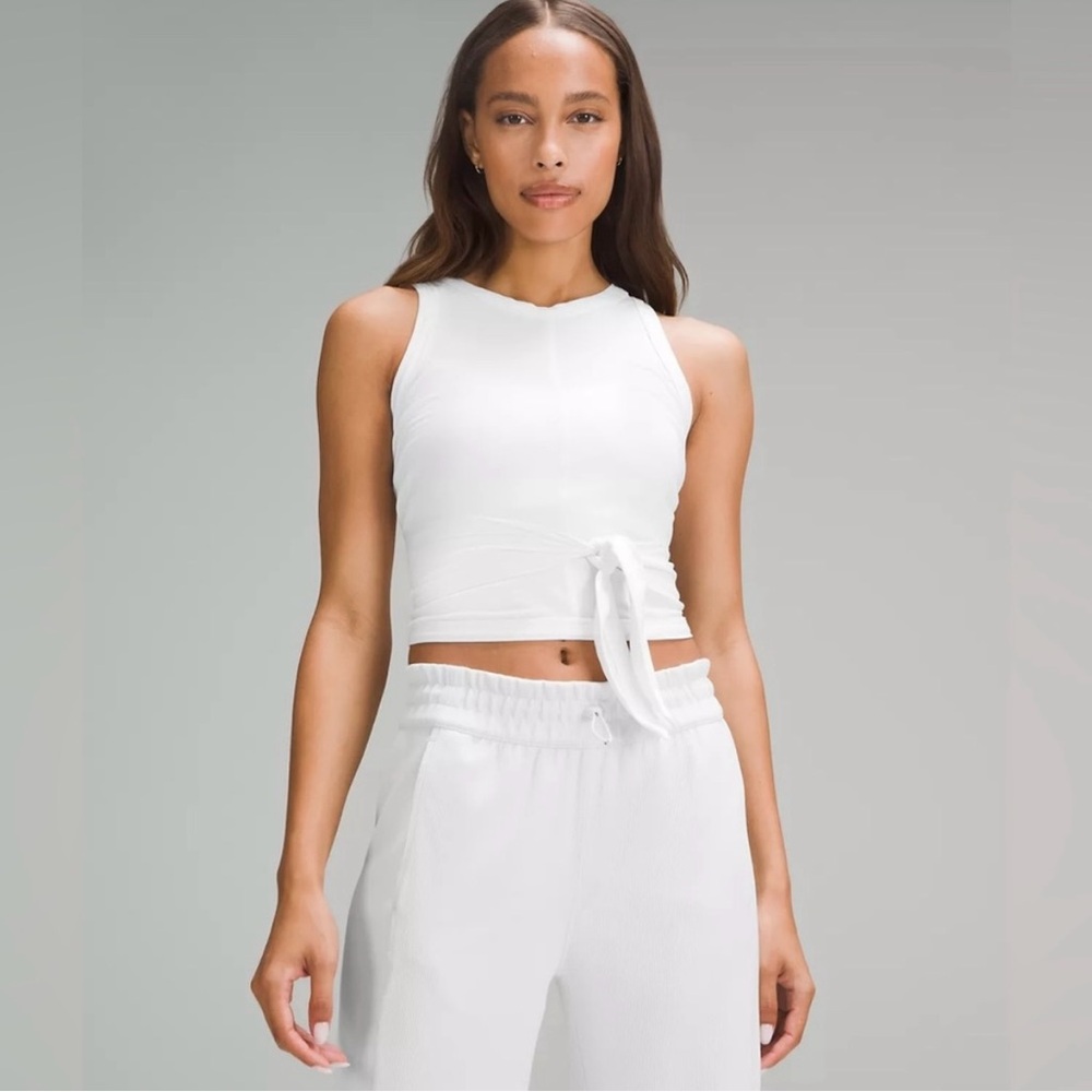 Lululemon Athletica White Tank Top